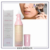 Crazy Girl Glass Skin HD Foundation + Concealer Full Coverage - 30ml